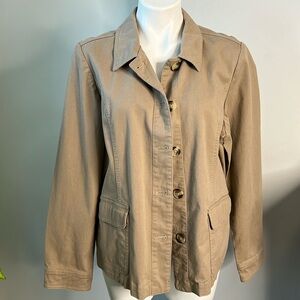 Appleseed’s Cotton Car Coat Jacket size large